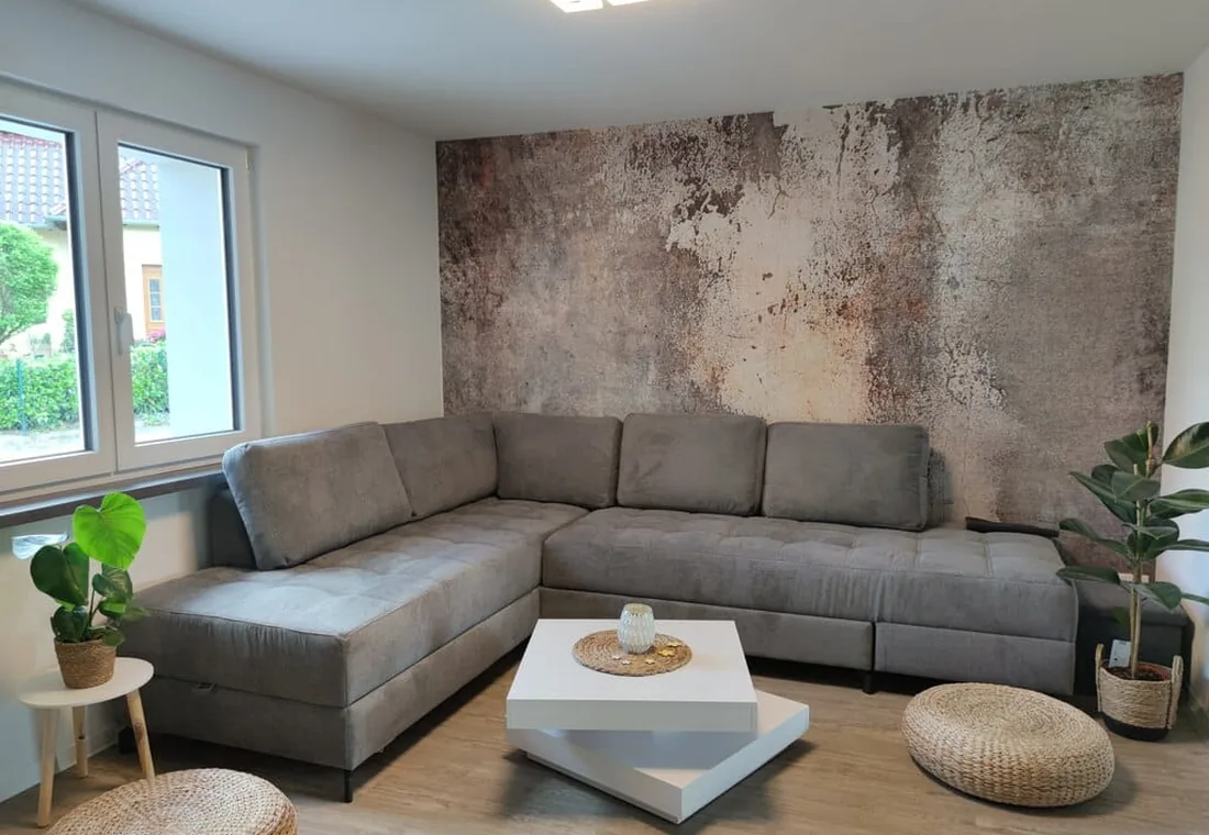 Wohnzimmer im Ferienhaus Kirsch